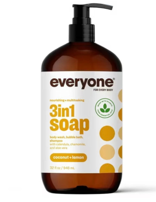 Everyone 3-n-1 Soap Coconut+Lemon