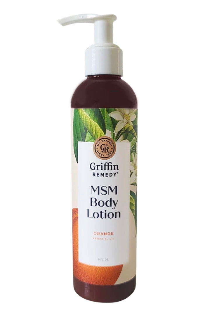 Griffin Remedy MSM Body Lotion-Orange