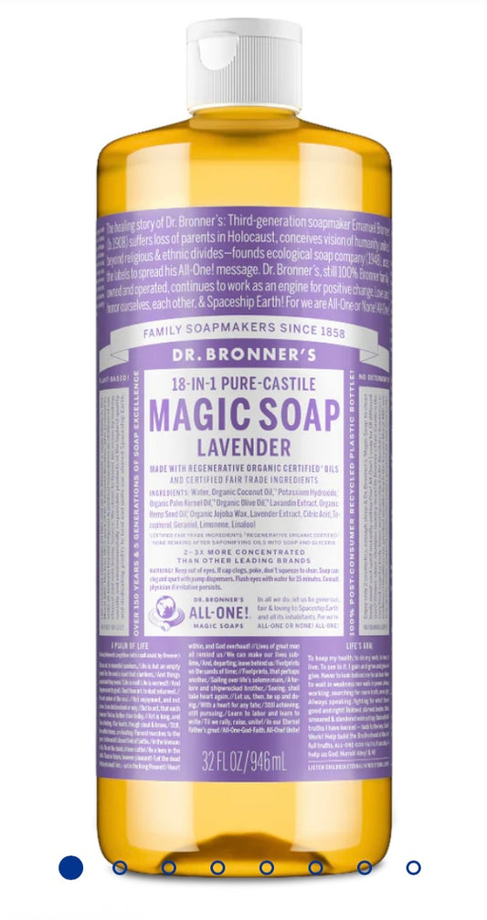 Dr. Bronners Magic Soap Lavender